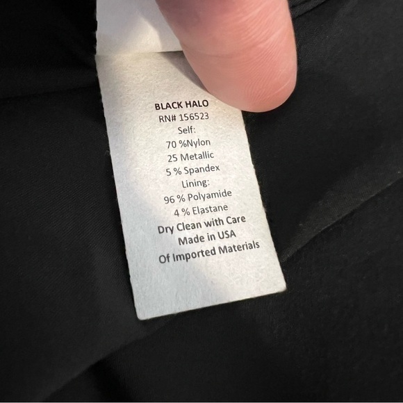 BLACK HALO Alister Floral Lace Long Sleeve Babydoll Minidress sz XS-S - Picture 16 of 16